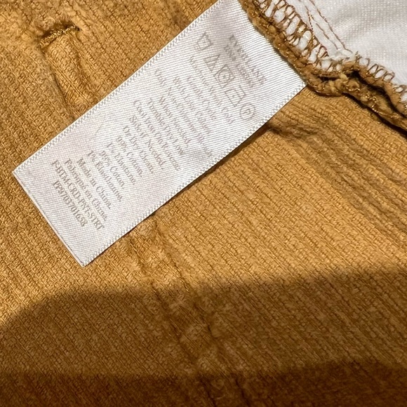 Everlane Corduroy Straight Leg Crop Pant Golden Brown Size 0 - Picture 9 of 15